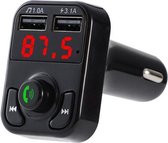 Bluetooth B3 Draadloze FM-zender  - zwart
