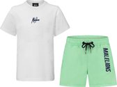 Malelions Double Signature Set KIDS - White/Mint - 16 | 176