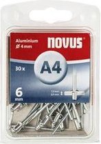 Novus 045-0023 Blind rivet (Ø x L) 4 mm x 6 mm 30 pc(s)