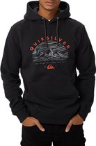 Quiksilver Big Log Trui / Hoodie - Zwart Heren - Maat XL