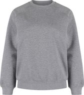 Sweater raglan mouwen ronde hals voor Heren – 260 grams kwaliteit- 65% polyester 35% katoen, Grijs -Maat XL