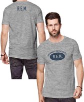 R.E.M. Heren Tshirt -XL- Automatic Grijs