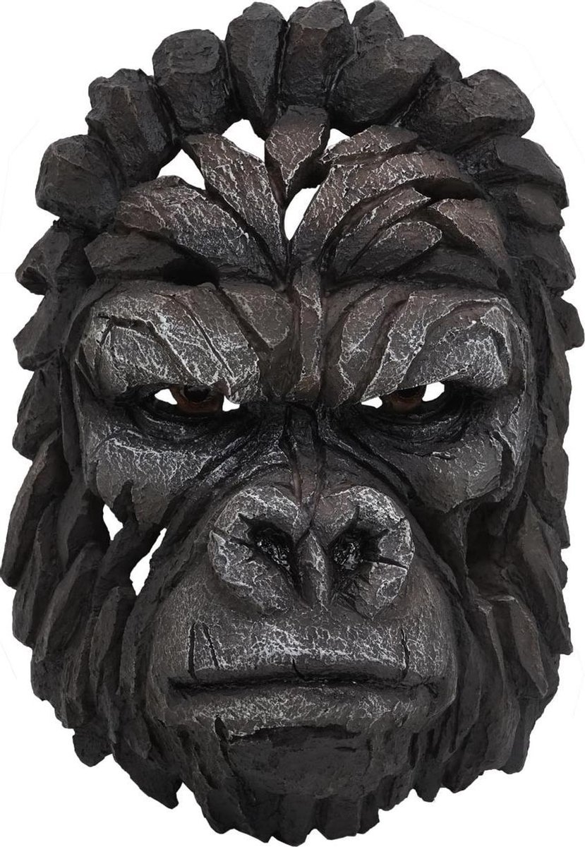 Gorilla hoofdtrofee 34 cm Deco schedel