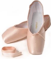 Ballet Decoratie Spitzen - Balletschoenen om te Decoreren - Dans Cadeau - Roze Satijn - Grote Maat