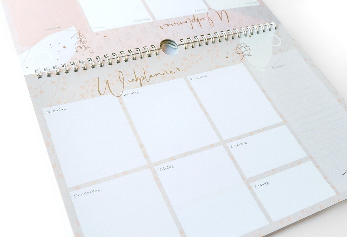Maan Amsterdam Weekplanner - Inclusief stickervel - To do planner - Ongedateerd - A4 - Eclipse — afbeelding 3