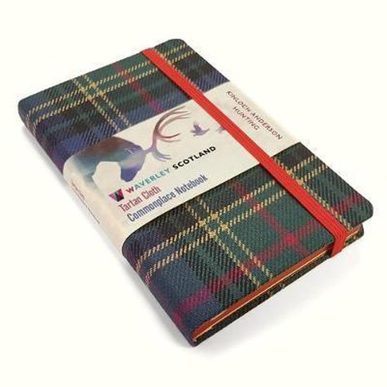 Foto: Waverley s t m hunting pocket genuine tartan cloth commonplace notebook