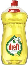 Dreft afwasmiddel orginal / citroen 3x 1480 ml - voordeelverpakking