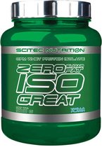 Scitec Nutrition - Zero Isogreat - CFM wei-eiwit isolaat - ZERO SUGAR/ZERO FAT - 900 g  - 45 porties - poeder - Vanille