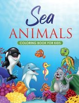 Sea Animals - Coloring Book for Kids