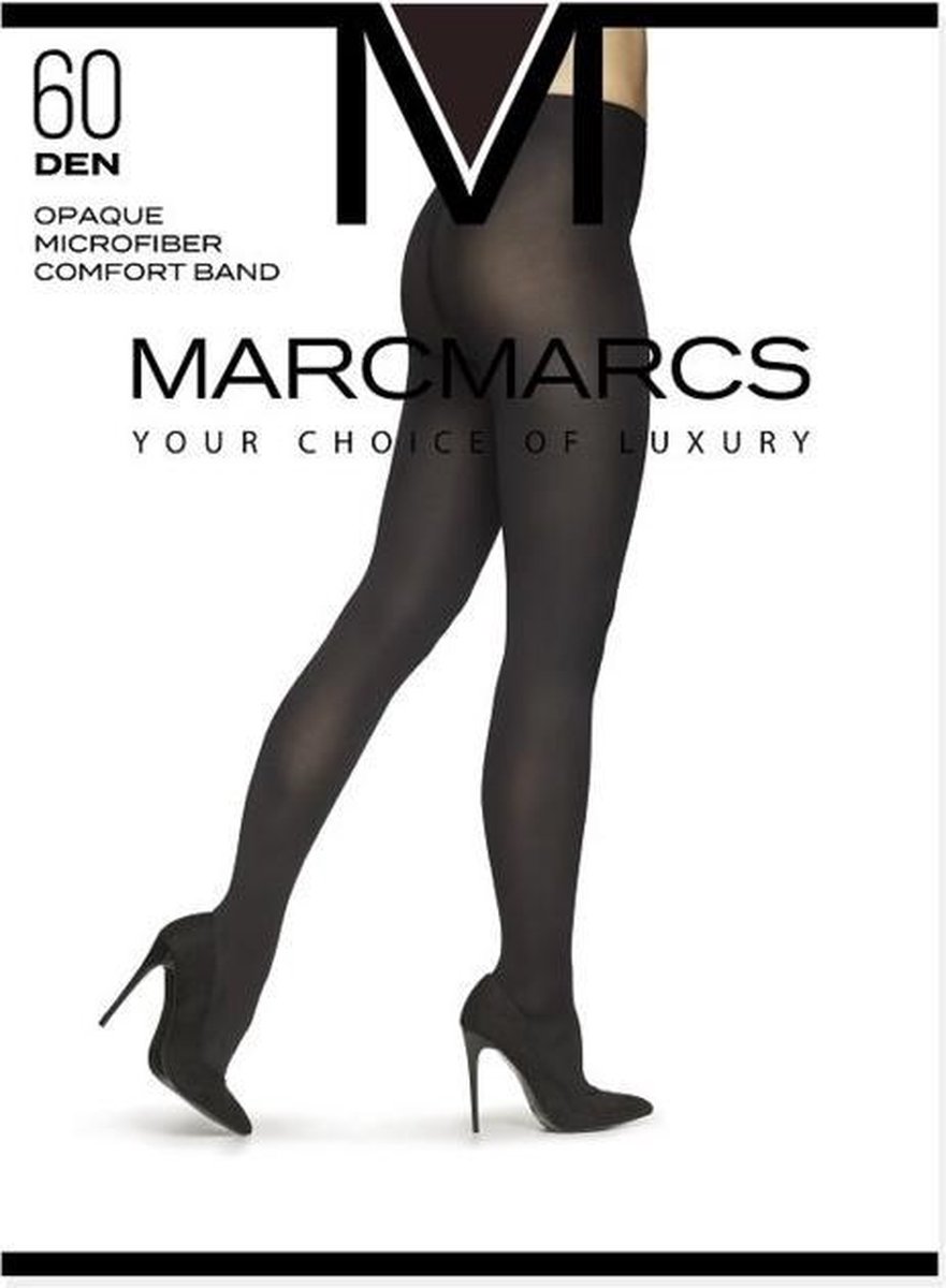 MarcMarcs 60 Denier, Comfort panty, Almost Black 86065
