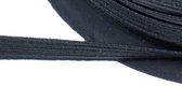 Elastiek - 8 mm x 5 m - universeel kledingelastiek - geschikt voor kleding en mondkapje - zwart