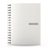 Quattro Colori - Notitieboek A5 - Geringd - Geruit - Wit