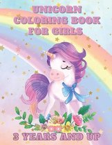 unicorn coloring book for girls 3 years and up
