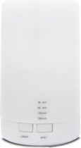 Behave® Aroma Diffuser - 125 ml - Wit - Luchtbevochtiger - Verstuiver - Vernevelaar