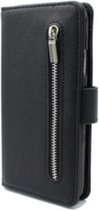 TF Cases | Apple iPhone 12 pro max  | Bookcase | boekhoesje | Met Rits | Zwart | high quality | elegant design |