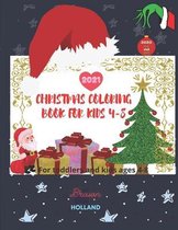 Christmas Coloring Book for Kids 4-8: Cutesy christmas special coloring book-Unique Coloring pages Paperback: Unique coloring books for kids-Mazes for kids ages 4-8-Sudoku for kids game