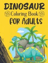 Dinosaur Coloring Book for Adults