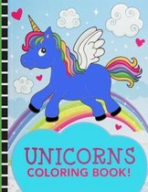 Unicorns Coloring Book