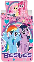 My Little Pony Babybedovertrek 100 x 135 cm 40 x 60 cm kussenloop 100% katoen