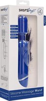 Silicone Massage Wand - Blue
