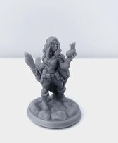 3D Printed Miniature - Thief Female 01 - Dungeons & Dragons - Hero of the Realm KS