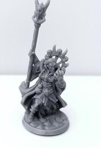 3D Printed Miniature - Necromancer Male 01 - Dungeons & Dragons - Hero of the Realm KS