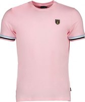 Cavallaro Napoli - Heren Tee - Gelato Tee - Licht Roze - Maat S