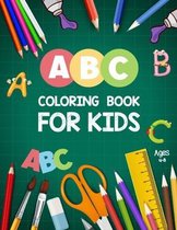 ABC Coloring Book for Kids Ages 4-8
