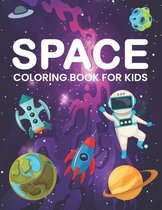 Space Coloring Book For Kids