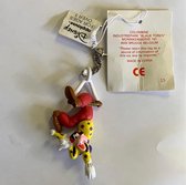 Disney : Goofy atleet sleutelhanger(+/- 12,5 cm totaal)