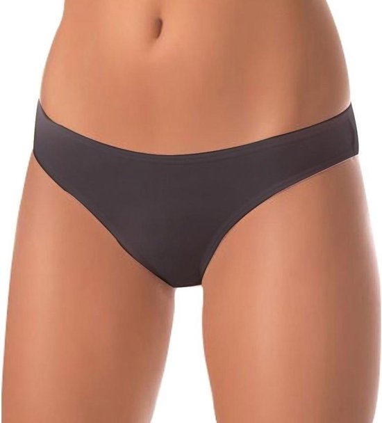 3-stuks|Dames Slip Bikinimodel|Ondergoed|Hoge Kwaliteit| Katoen| Kleur: Zwart| Maat: XL|
