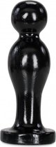 XXLTOYS - Ad - Plug - Inbrenglengte 17 X 5.7 cm - Black - Uniek design Buttplug - Stevige Anaal plug - Made in Europe