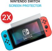 2 Stuks - Nintendo Switch Tempered Glass Screenprotector Protection Kit - Nintendo Switch - Screen Protector Set - Dual Pack