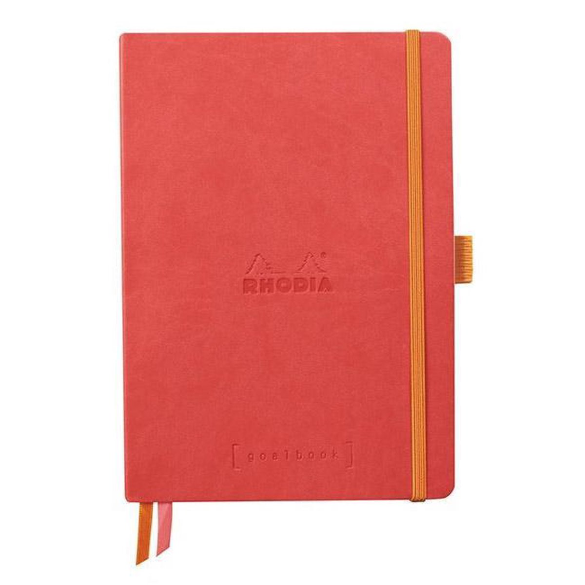 Rhodia Goalbook – Bullet Journal – A5 – 14,8x21cm – Softcover – Gestippeld – Dotted – Koraal