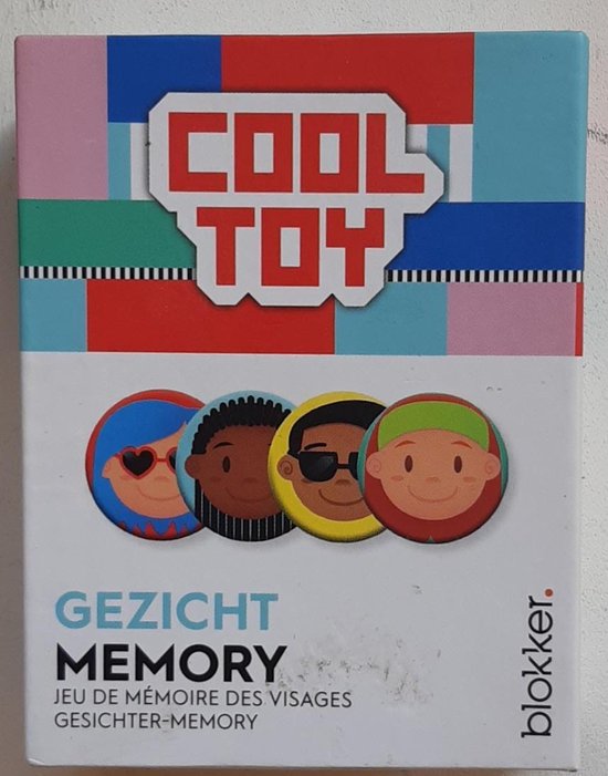 Afbeelding van het spel Gezicht memory spel van Cool Toy