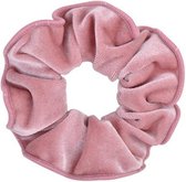 Scrunchie Velvet - Zacht roze