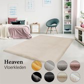 Lalee Heaven - Vloerkleed – Vloer kleed - Tapijt – Karpet - Hoogpolig – Super zacht - Fluffy – Shiny - Silk look -  200x290 – Gebroken wit