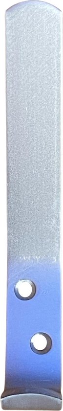 AVENUE decoration hoed-jashaak - model "Liede" - 40 x 130 mm - grijs aluminium
