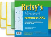Betsy's Microvezel Ramenset XXL 40*40+70*50+40*40 Blauw
