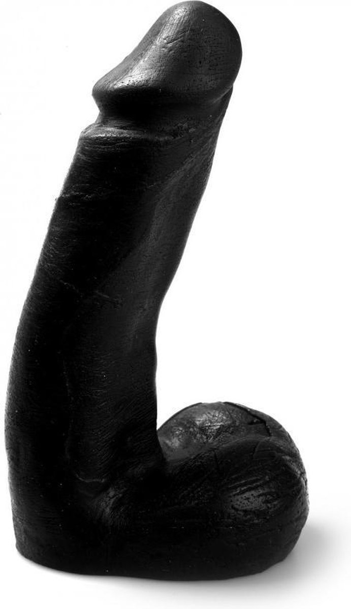 Goedkoopste XXLTOYS - Koen - Dildo - Insertable length 14 X 4 cm - Black - Uniek Design Realistische Dildo – Stevige Dildo – voor Diehards only - Made in Europe