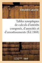 Sciences Sociales- Tables Synoptiques de Calculs d'Intérêts Composés, d'Annuités Et d'Amortissements