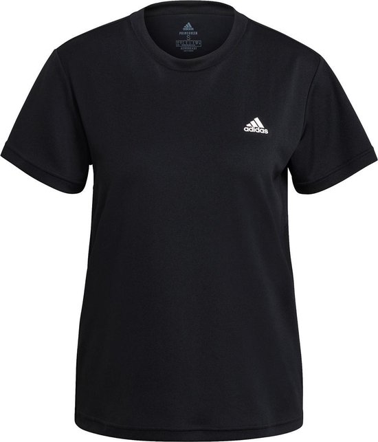 adidas - Designed 2 Move Shirt - Dames Sport Shirt - XS - Zwart