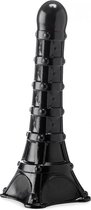 XXLTOYS - Eiffel Tower - XXL Dildo - Inbrenglengte 32 X 8.5 cm - Black - Uniek Design Realistische Dildo – Stevige Dildo – voor Diehards only - Made in Europe