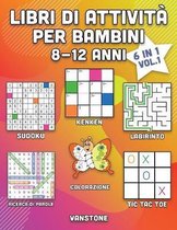 Libri di attivita per bambini 8-12 anni