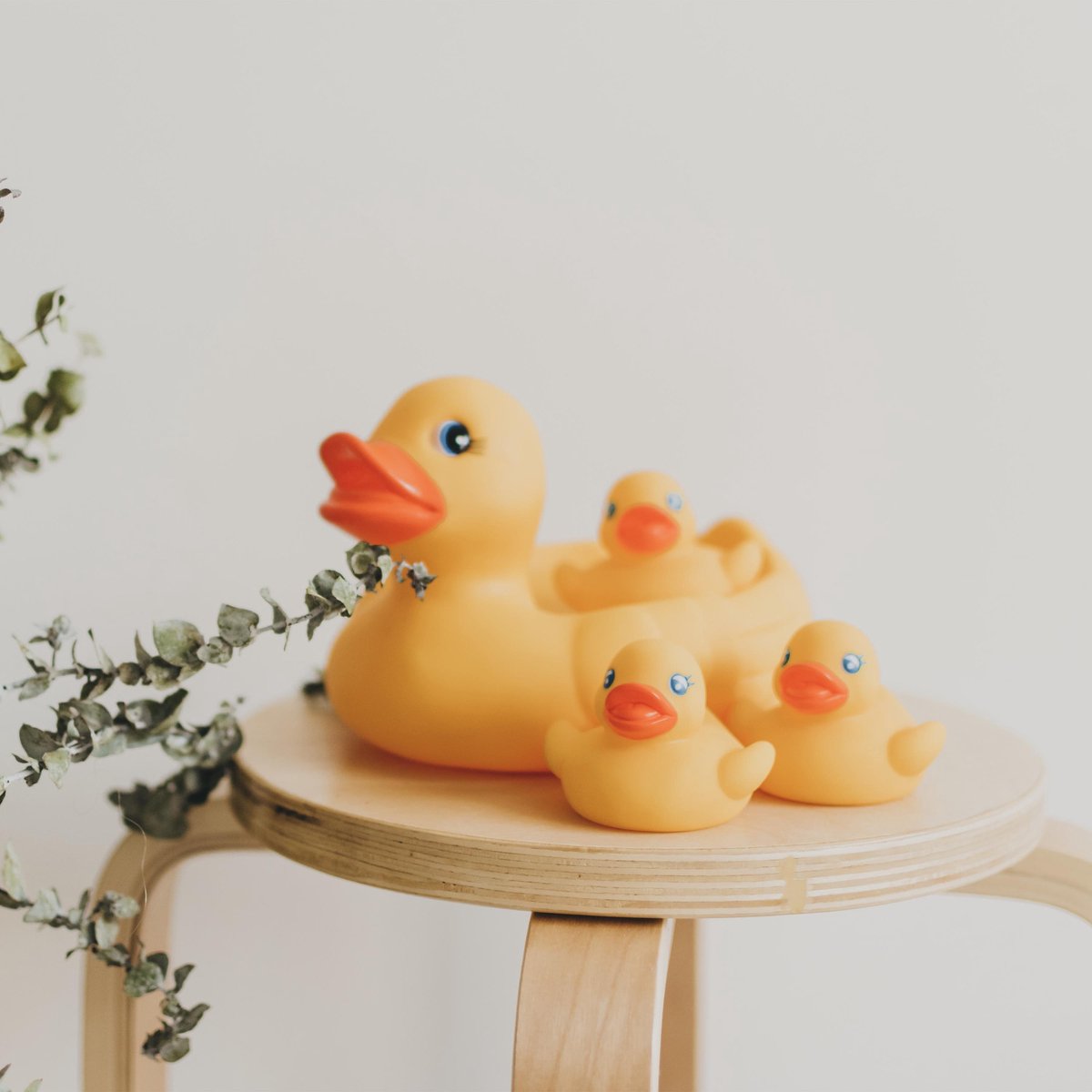 Playgro Badeendjes Familie – badeend - badeendjes - Volledig Afgesloten - Schimmelvrij - waterspeelgoed baby - Waterspeelgoed Peuters Mama eend en 3 eendjes - BPA vrij — afbeelding 7