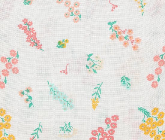 Briljant Baby Multidoek Hydrofiel XL Flower - Swaddle - Inbakerdoek - 120 x 120 - Roze - 3 Stuks van Merkloos — afbeelding 3