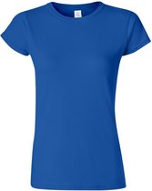 Gildan Dames Zachte Stijl Korte Mouw T-Shirt (Koninklijk)