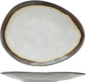 Mercurio Dessertbord - Ontbijtbord - Ovaal - 15x11cm