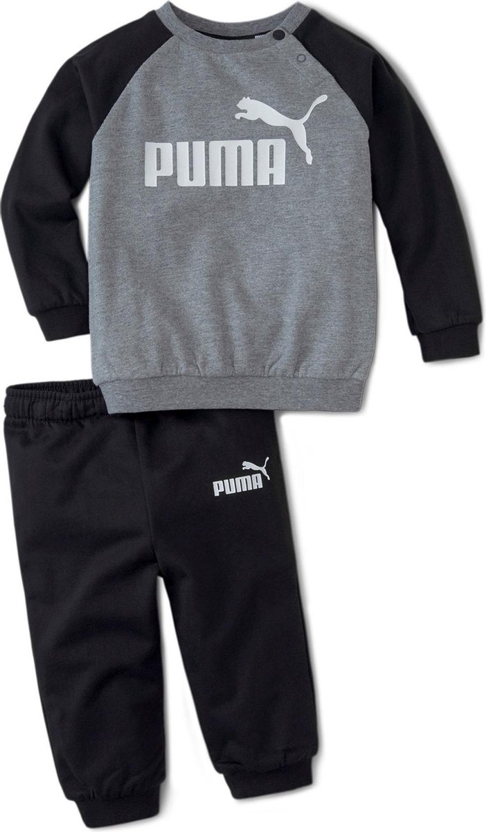Puma Minicats Essentials Raglan Trainingspak – UnisexBaby Zwart