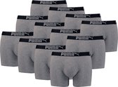 Puma Premium Sueded Cotton Onderbroek - Mannen - grijs/zwart